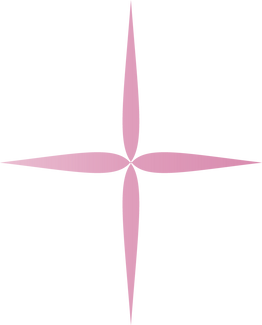 Pink Gradient Blinked Abstract Shape